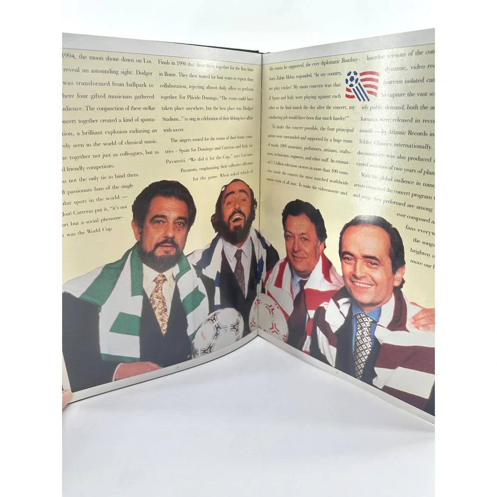 The Three Tenors commemorative hardcover